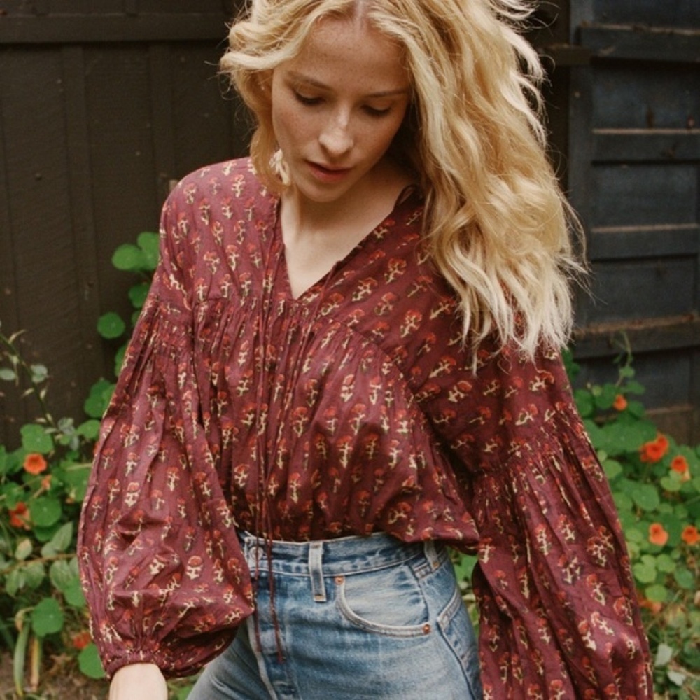 DOEN Petunia Blouse ✨ NWT